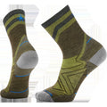 Run Zero Cushion Mid Crew Pattern Sock