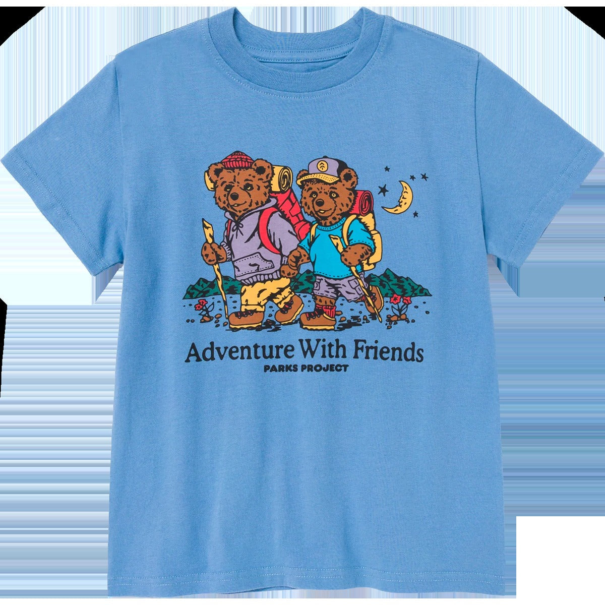 Youth Adventure With Friends Bear Tee