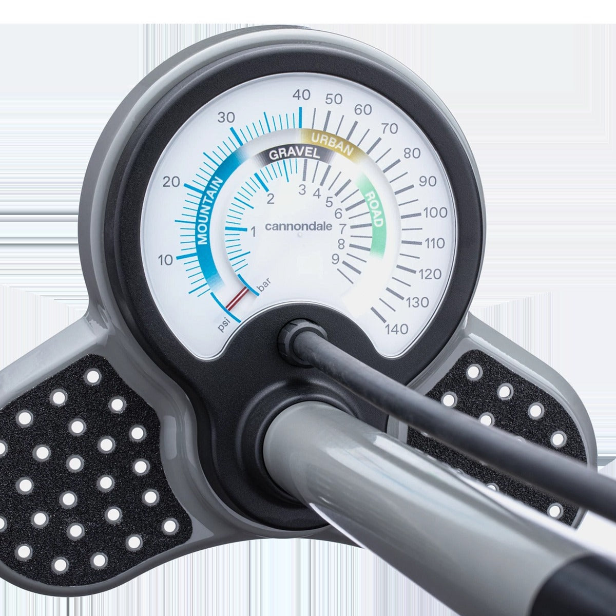 Precise Floor Pump - Stealth Grey