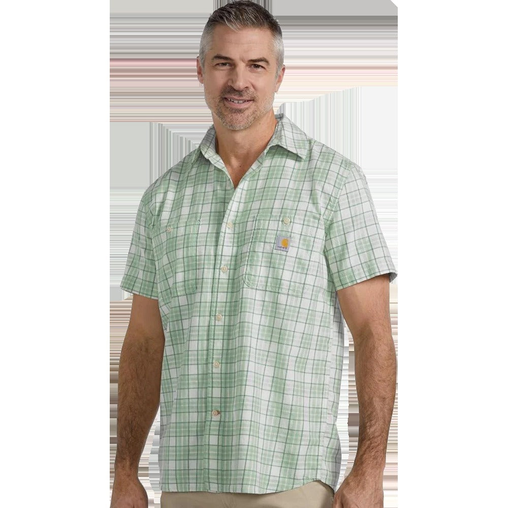 Bozeman Relaxed Short Sleeve Plaid Shirt
