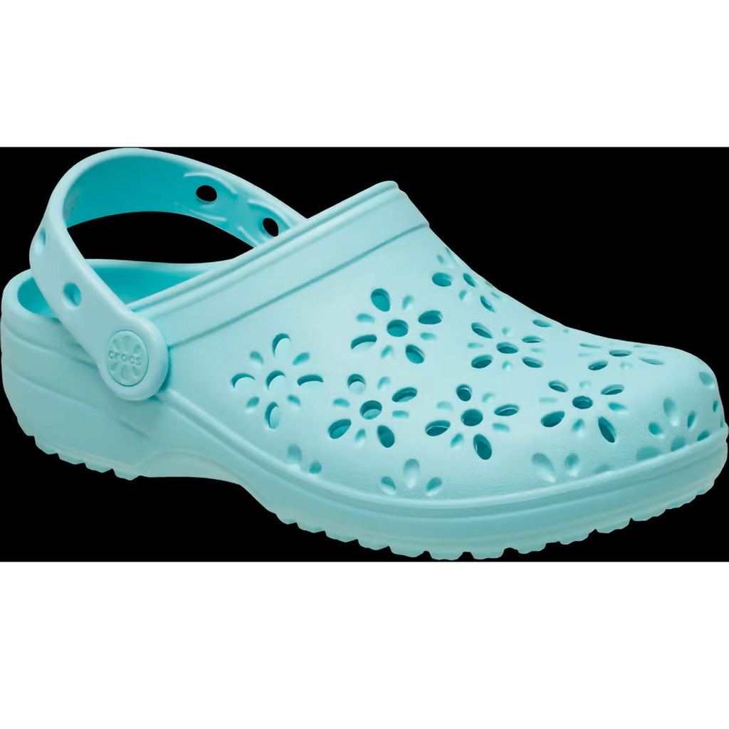 Youth Classic Floral Cut Out Clog