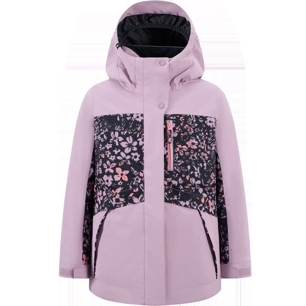 Youth Floral Block Parka