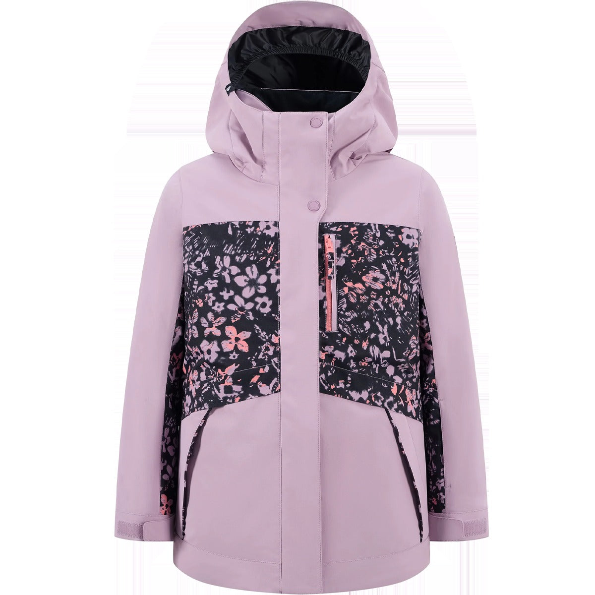 Youth Floral Block Parka