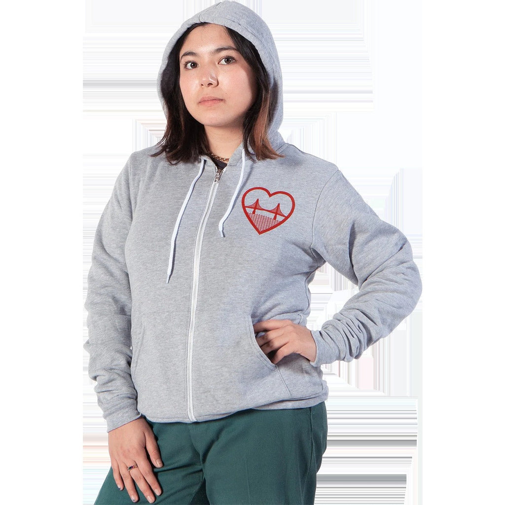 I Heart SF Zip Hoodie