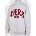 Women's 49ers Vantage Mock Neck Pullover