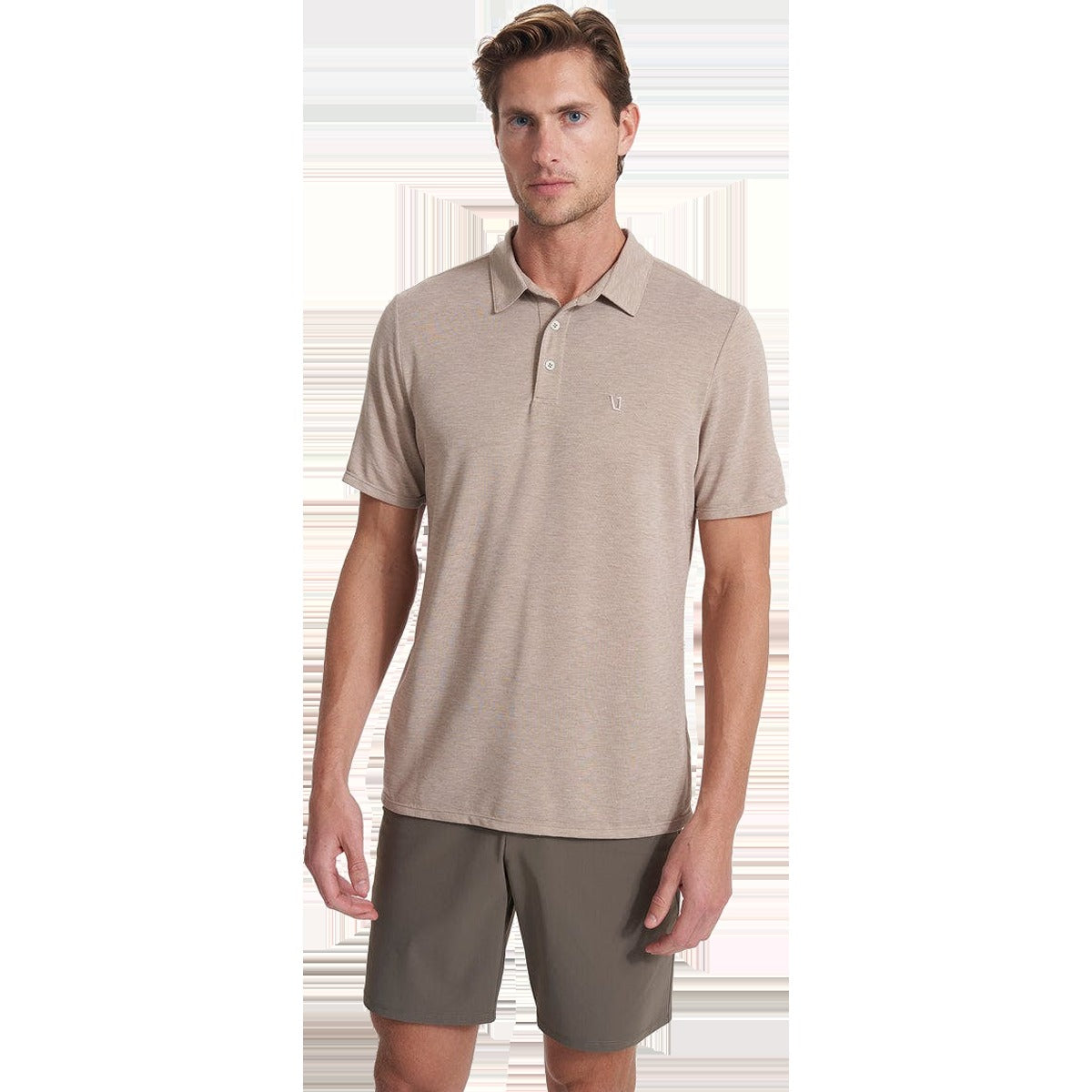 Men's Knit Twill Polo