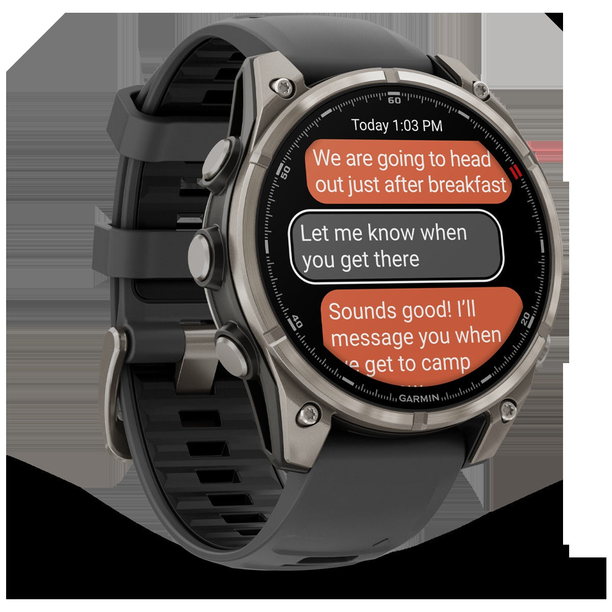 Fenix 8 Pro Sapphire 47mm Titanium w/ Graphite