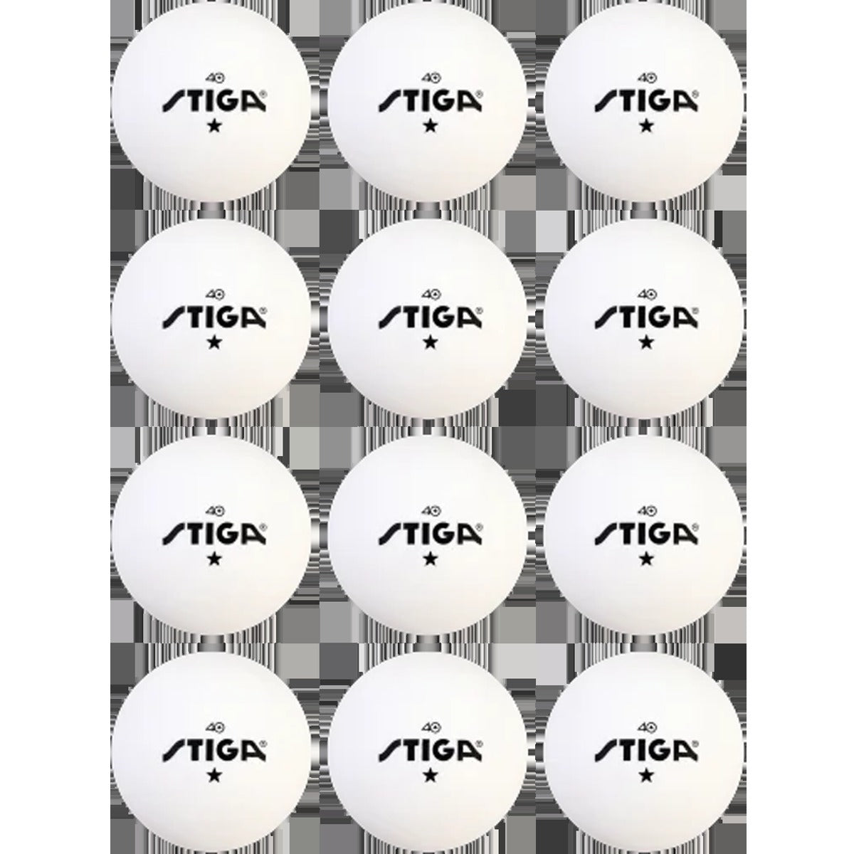 1-Star Table Tennis Balls (12 Pack)