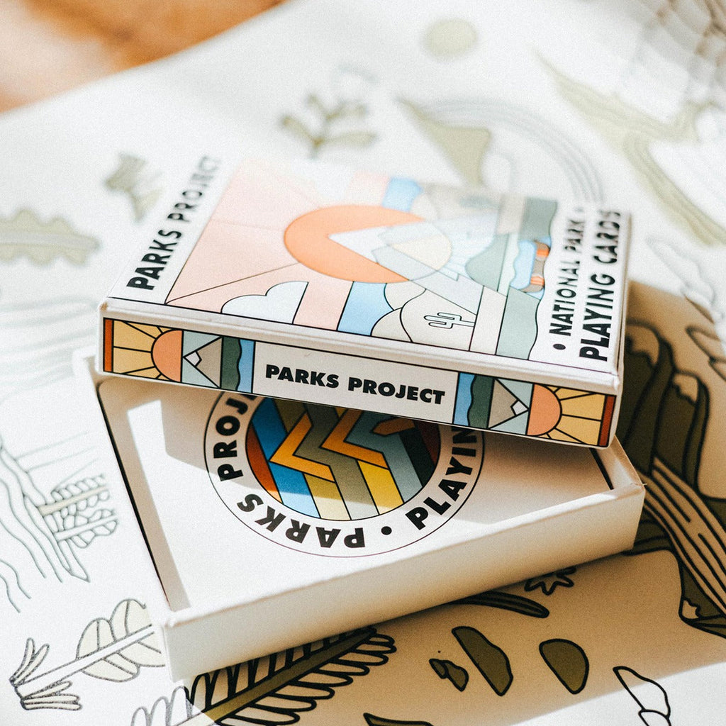 Minimalist National Park Playing Cards