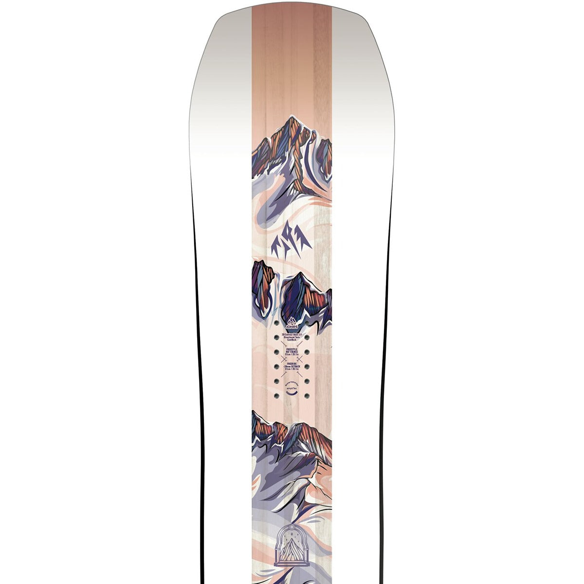Jones Snowboards Women's Twin Sister Demo Snowboard Package