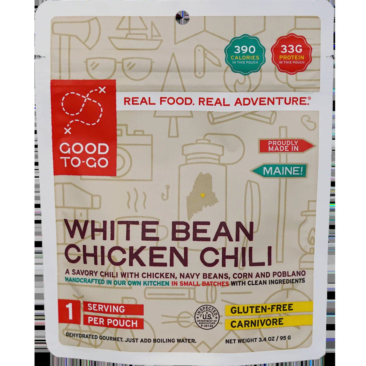 White Bean Chicken Chili (1 Serving)