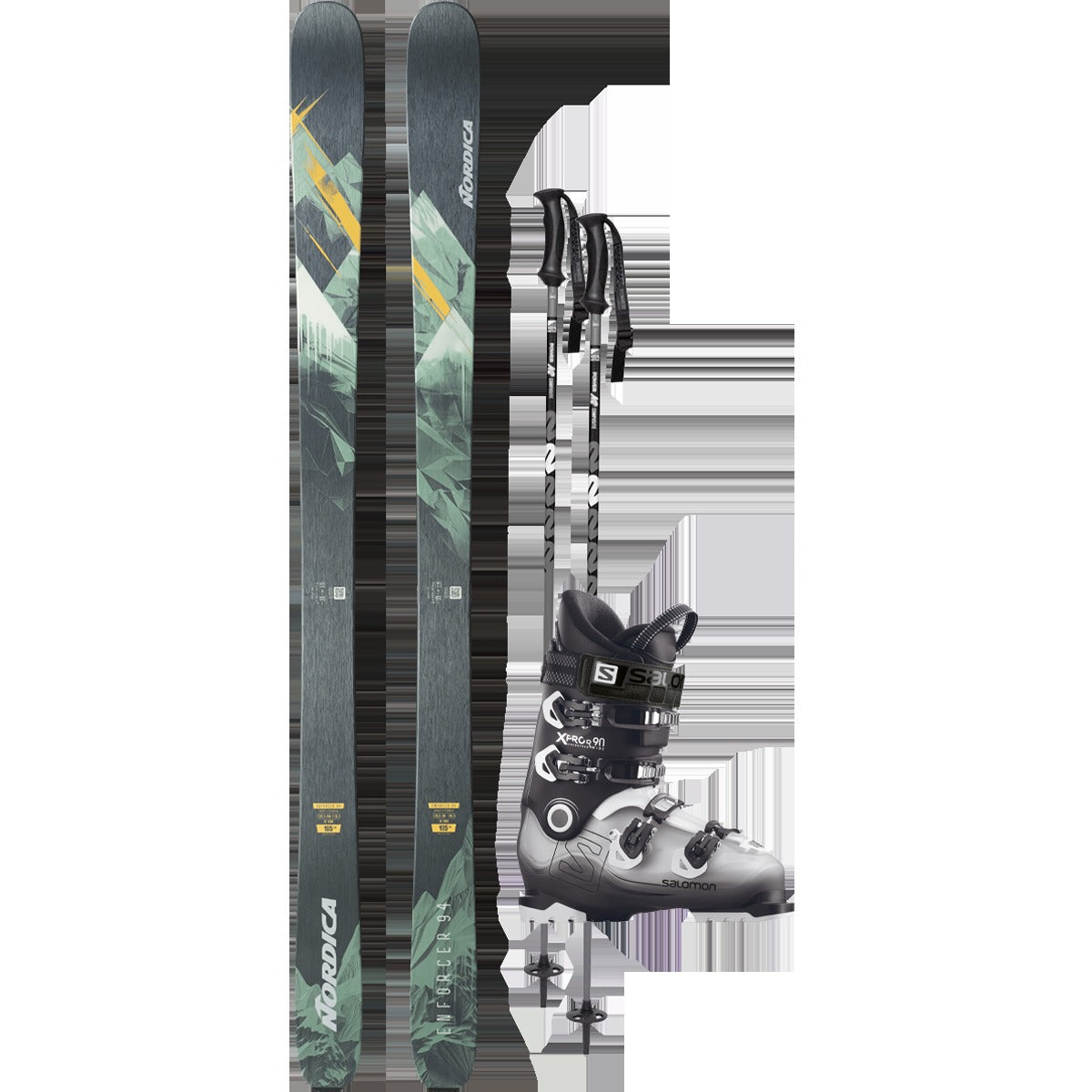 Nordica Enforcer 94 Demo Ski Package