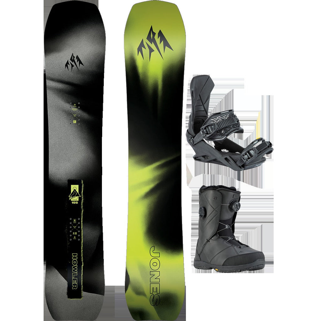 Jones Snowboards Howler Demo Snowboard Package