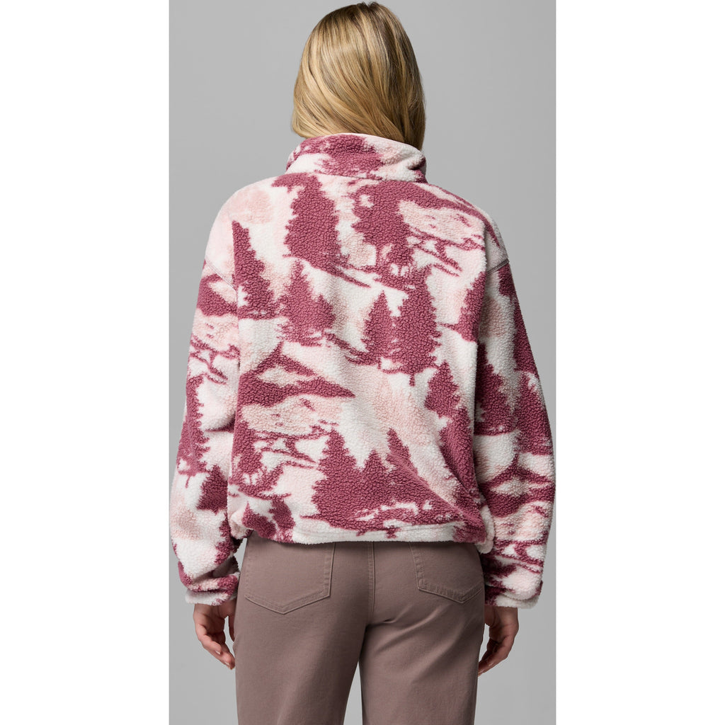 Women's Helvetia II Printed Crop 1/2 Snap Pullover