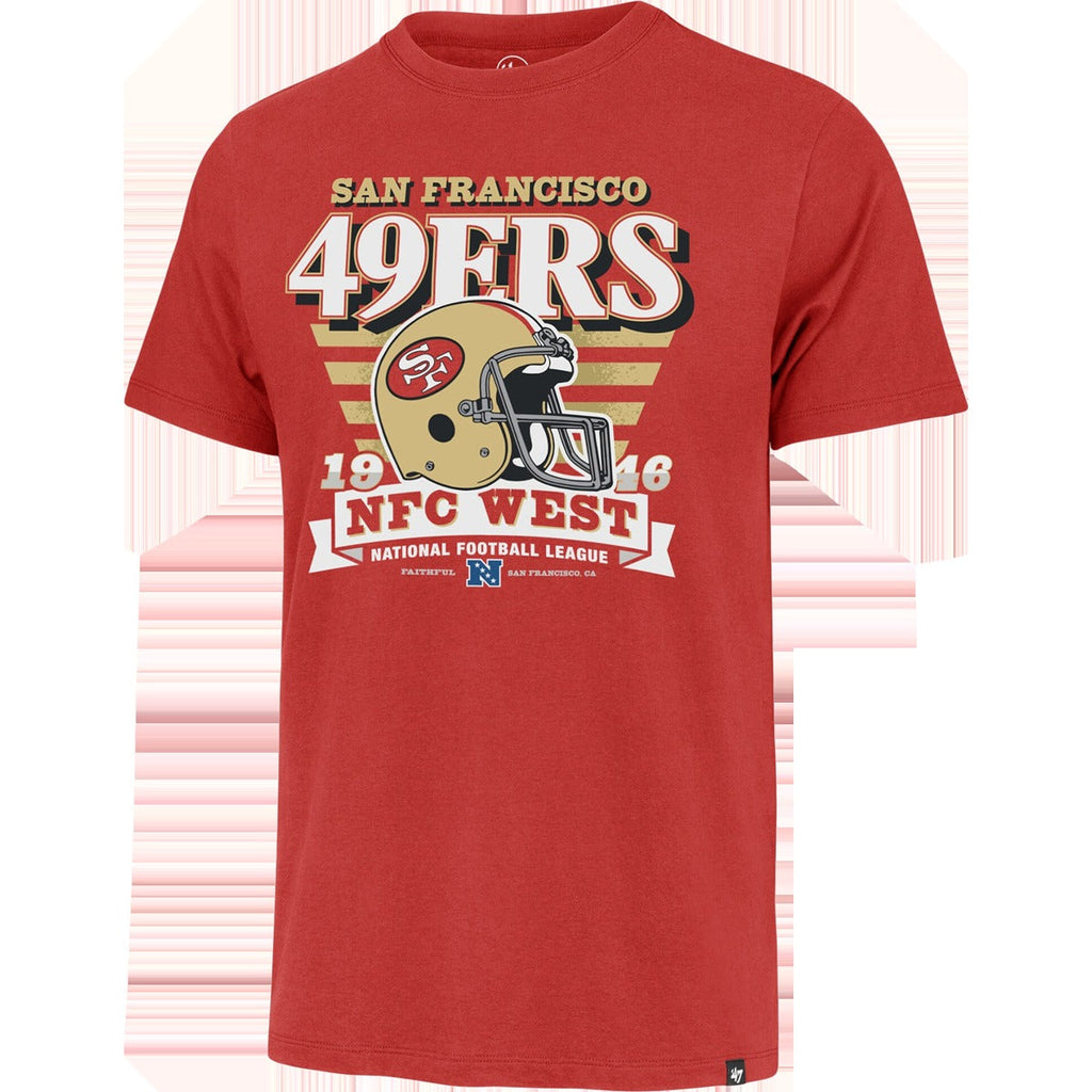 Men's 49ers Stripe Splash Franklin Tee
