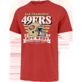 Men's 49ers Stripe Splash Franklin Tee