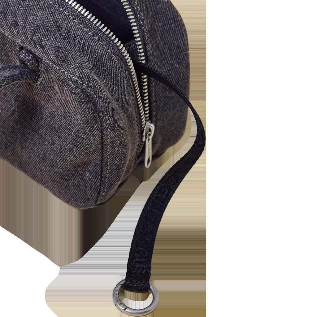 Small Denim Bowler Bag