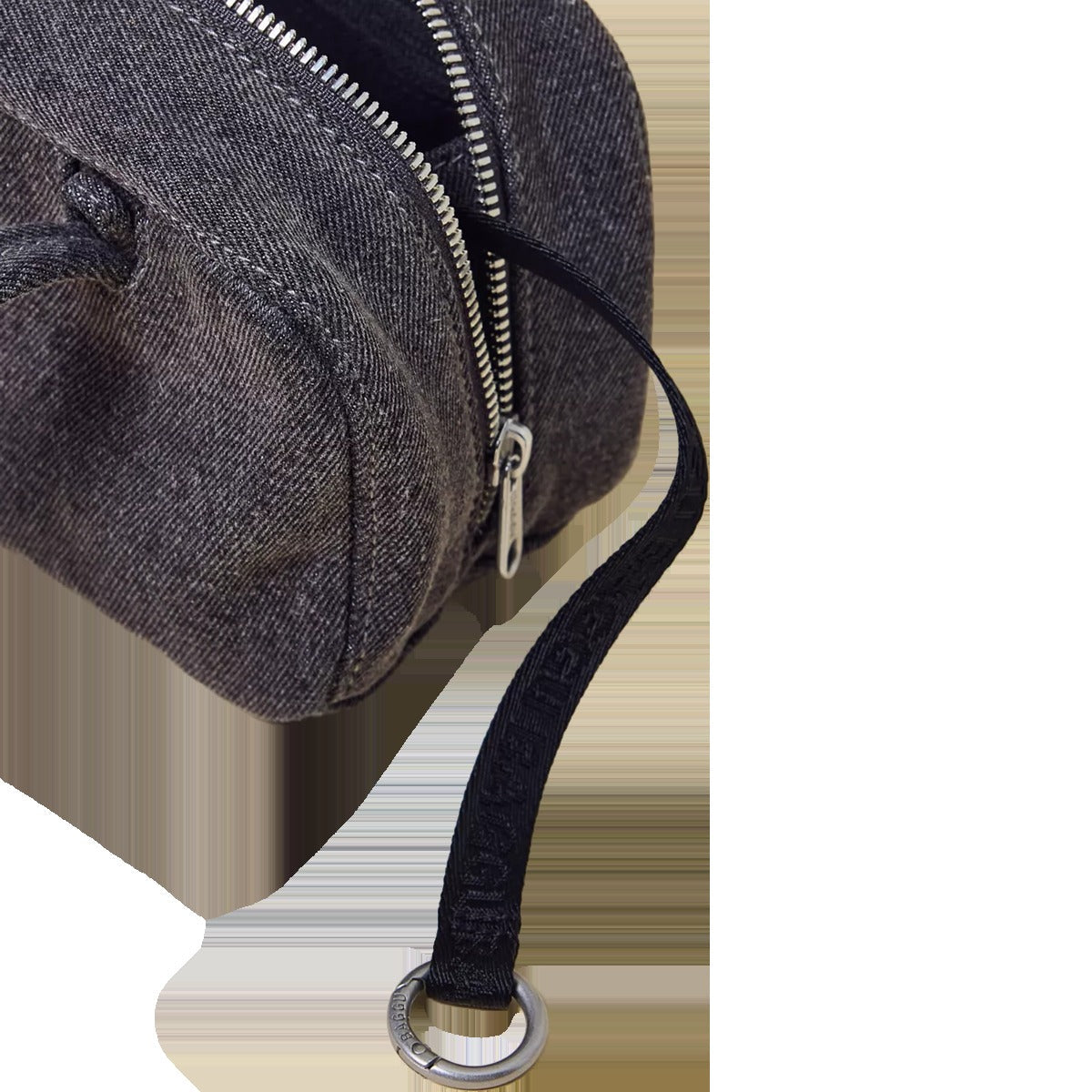 Small Denim Bowler Bag