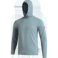 Airtex Long Sleeve Hooded Shirt