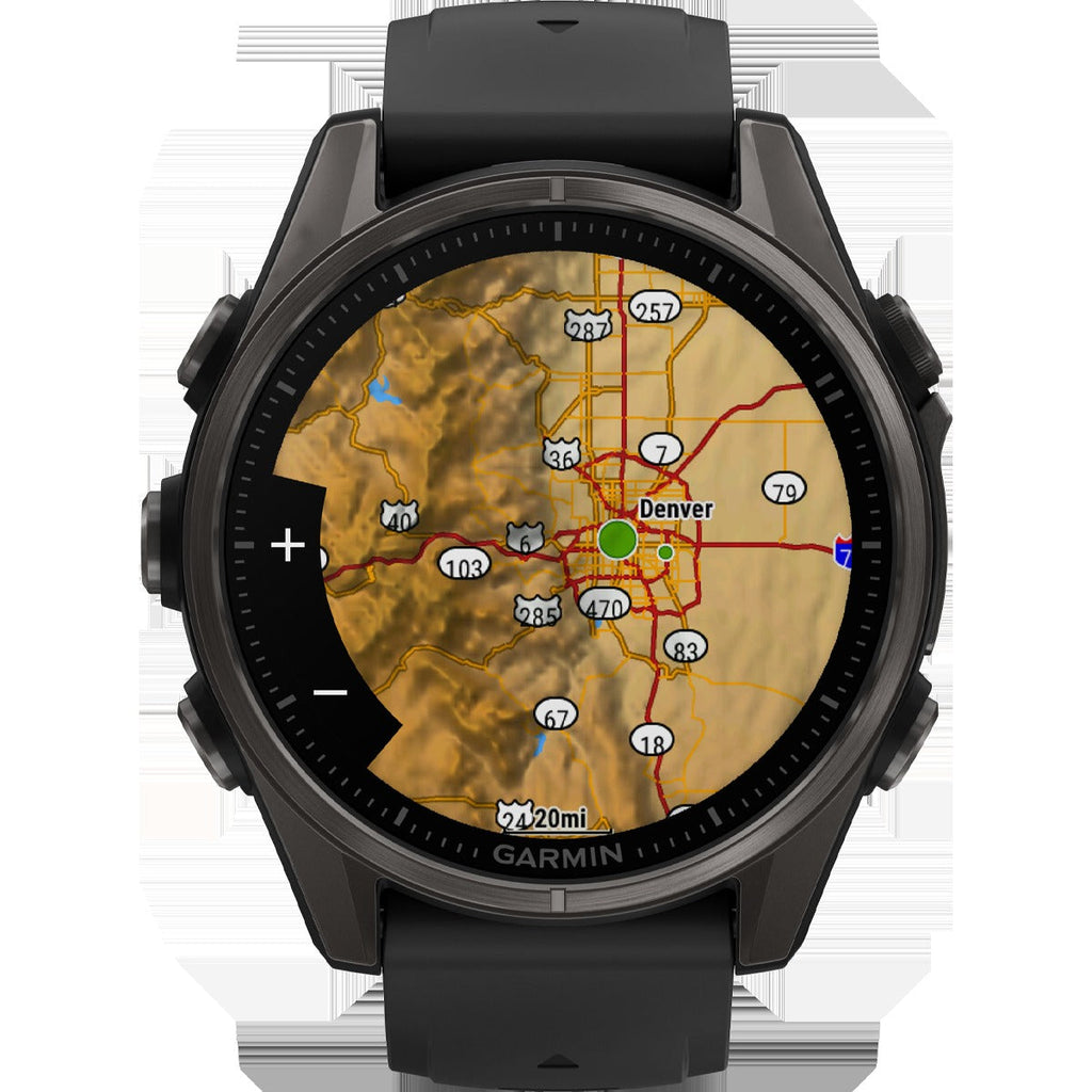 Fenix 8 Sapphire 43mm - Carbon Gray