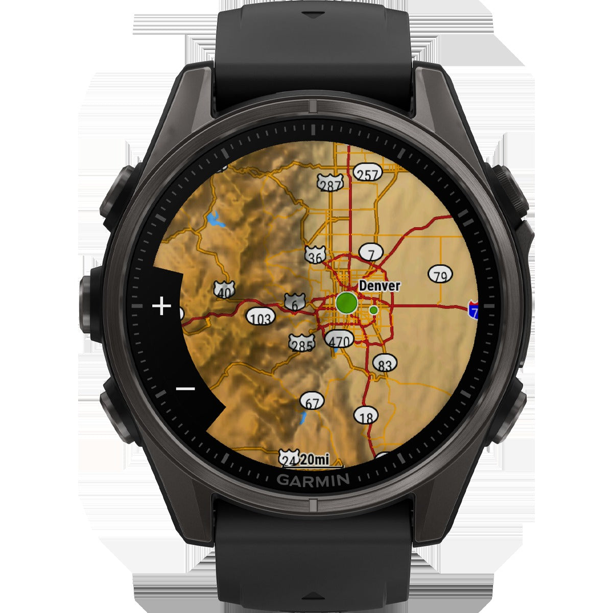 Fenix 8 Sapphire 43mm - Carbon Gray
