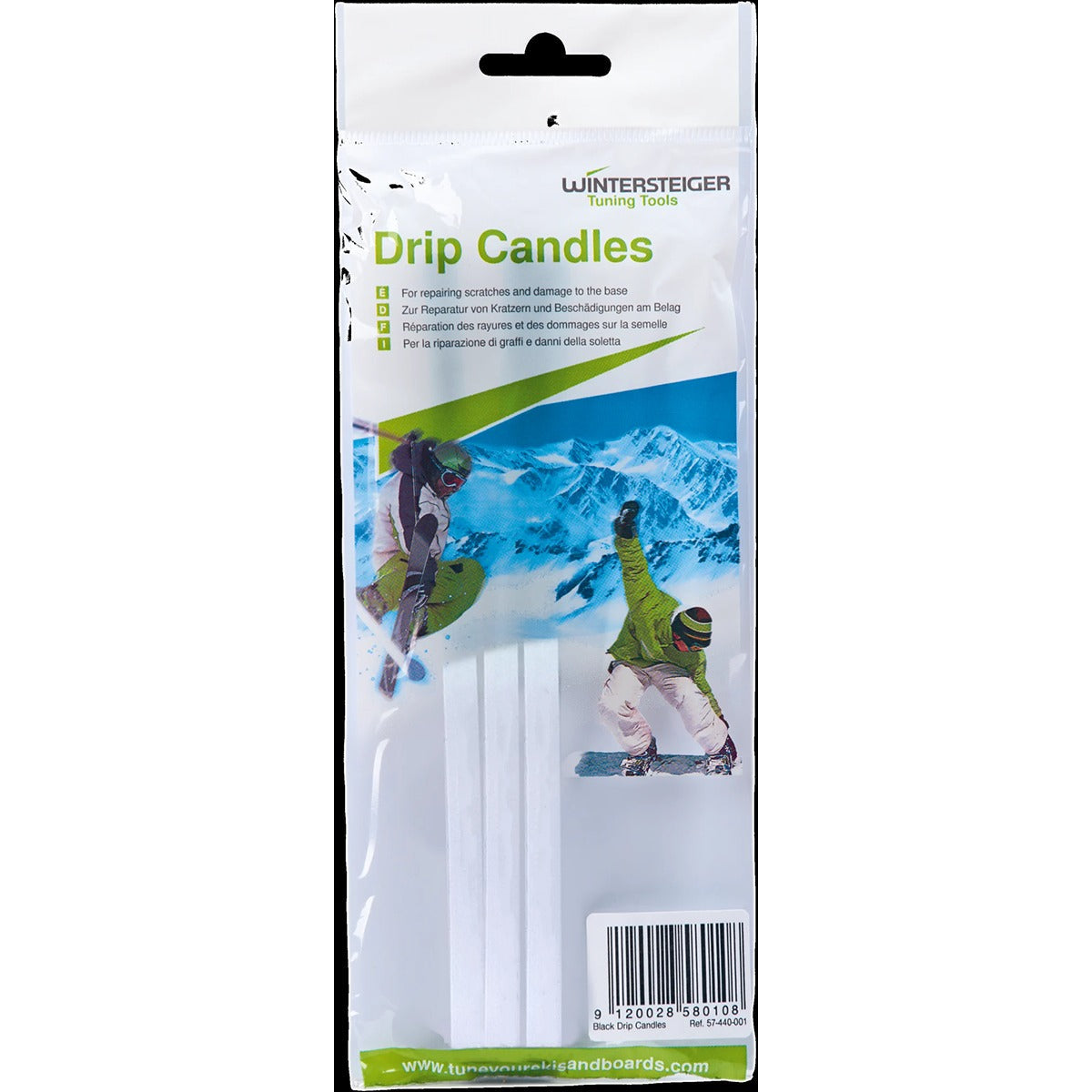 Drip Candles Clear P-Tex