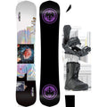 Never Summer Women's Breezy Rider Demo Snowboard Package
