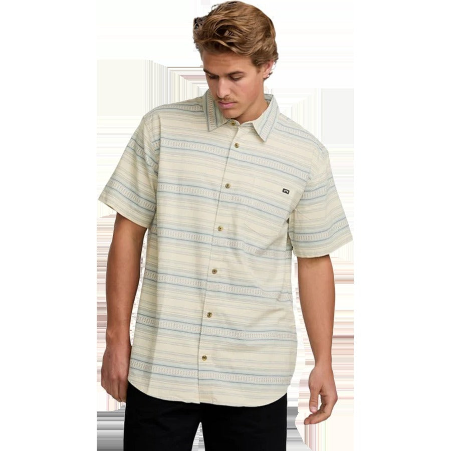Men's All Day Stripe Short Sleeve