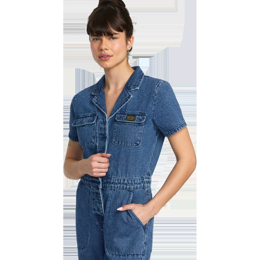 Women's Recession Denim Jumpsuit