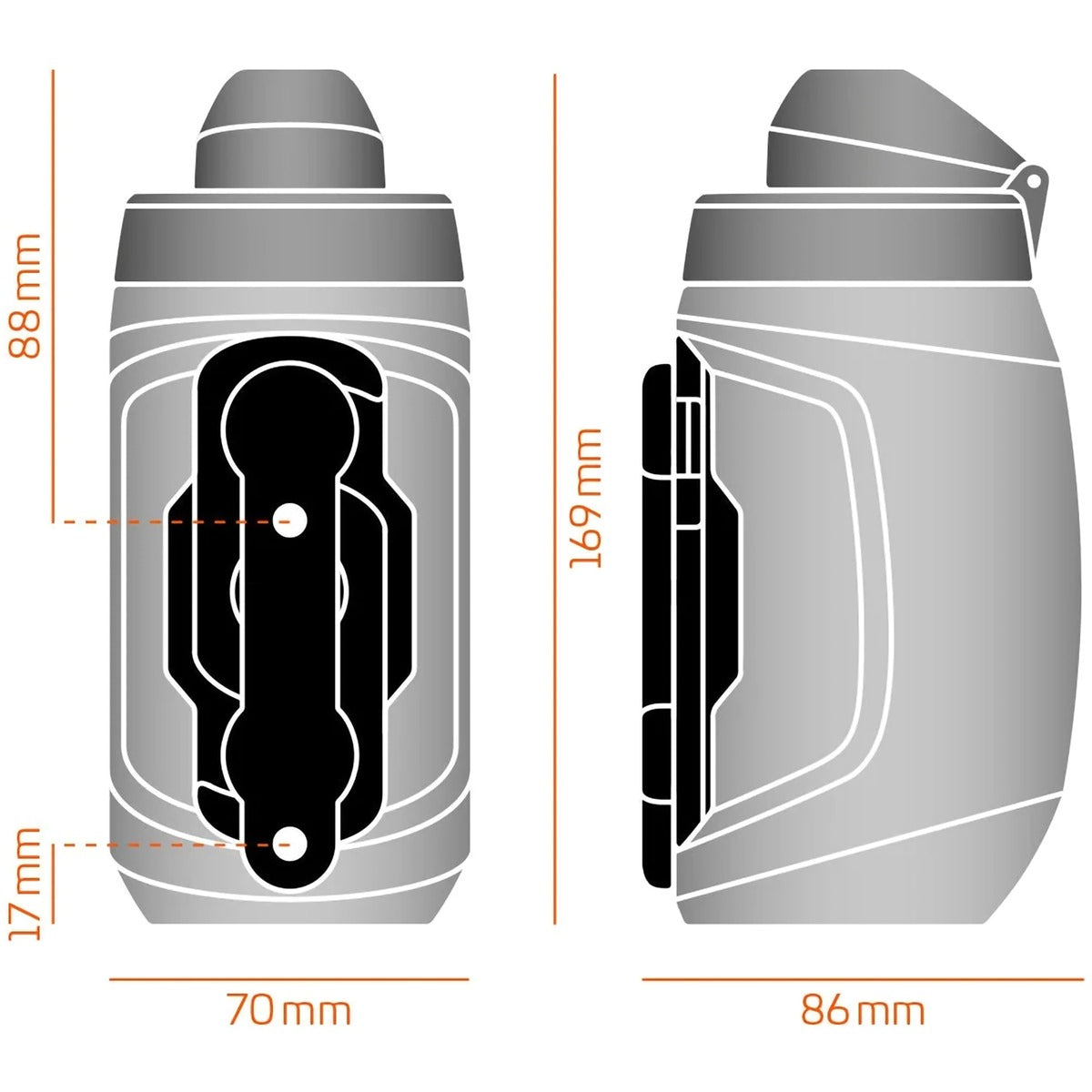 TWIST 450 Bottle + Bike Base