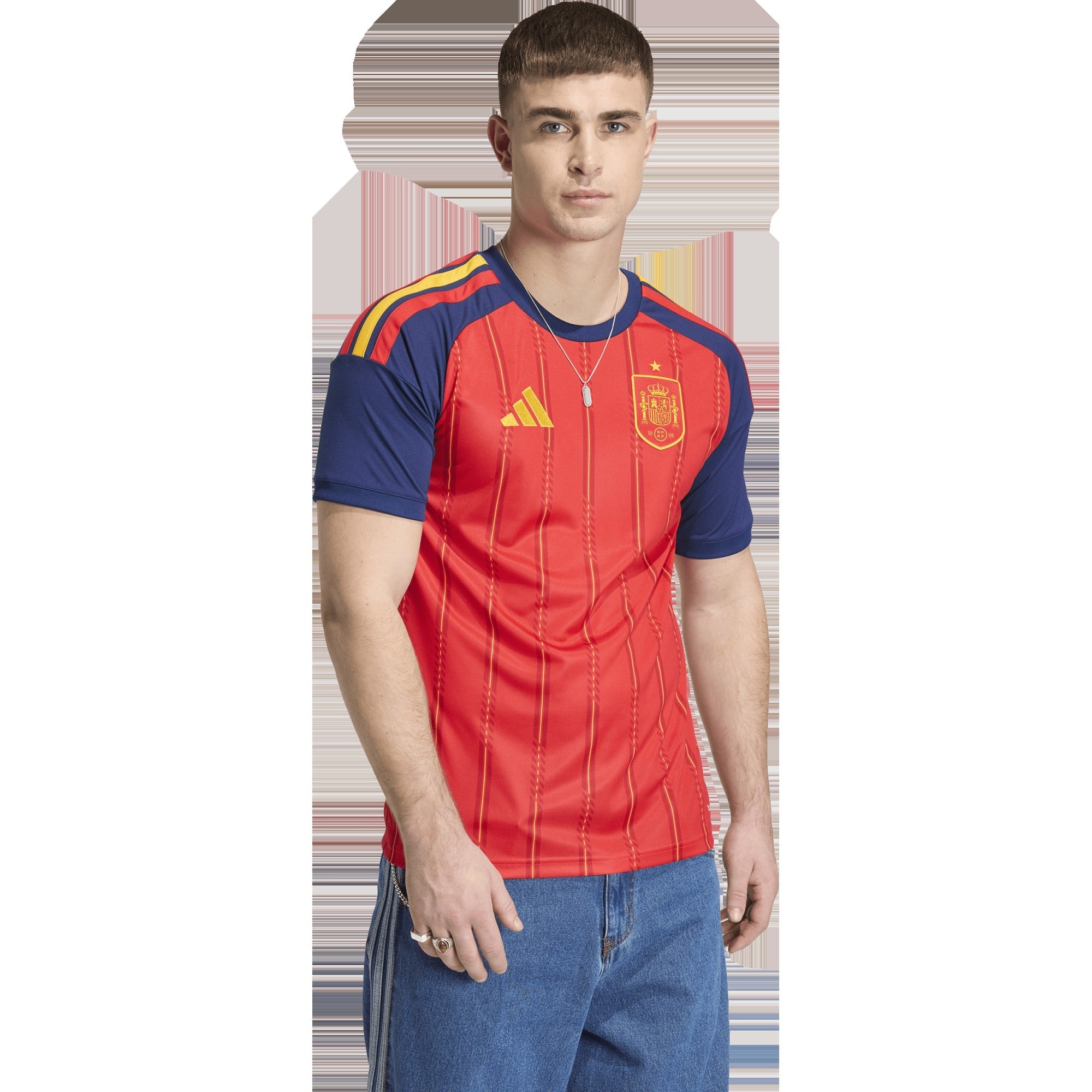 Men's Spain Home Replica Jersey