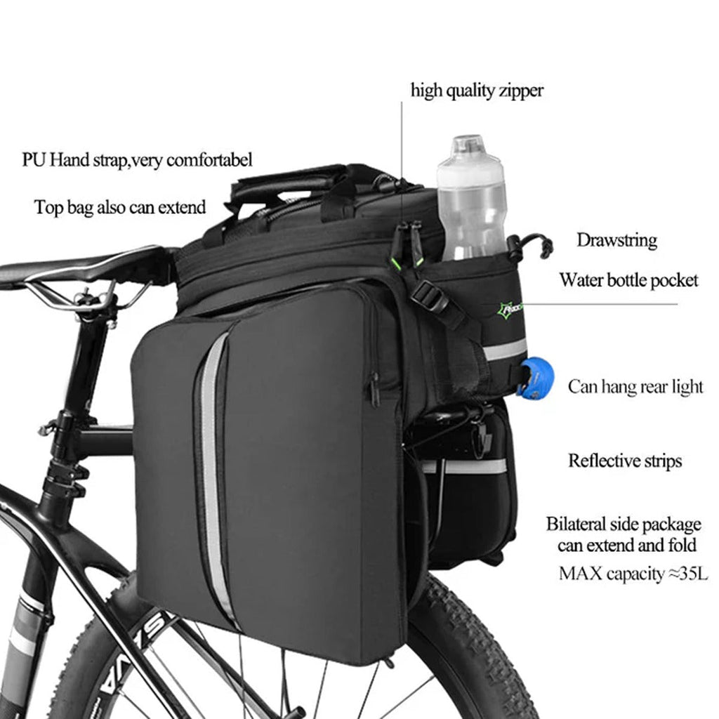 ROCKBROS All-in-one Rack Bag