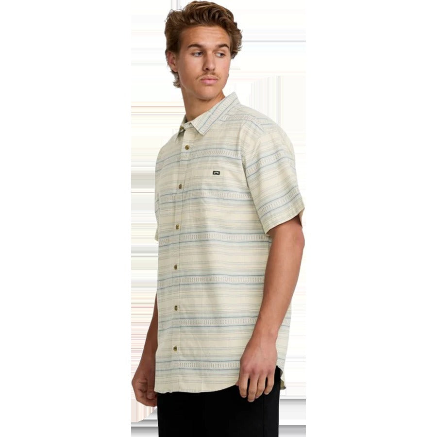 Men's All Day Stripe Short Sleeve