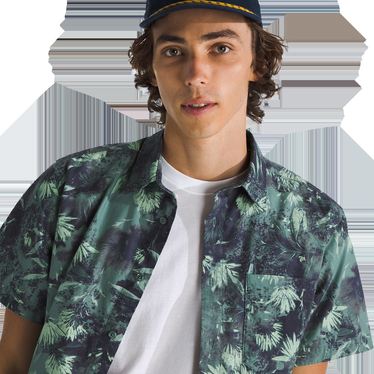 Men's Short Sleeve Baytrail Pattern Shirt