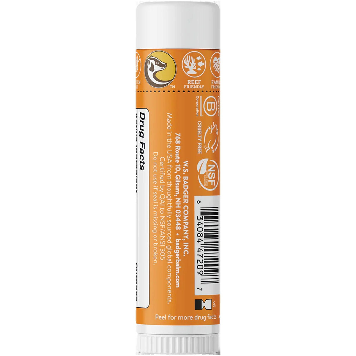 Kids Mineral Sunscreen Face Stick Spf 35