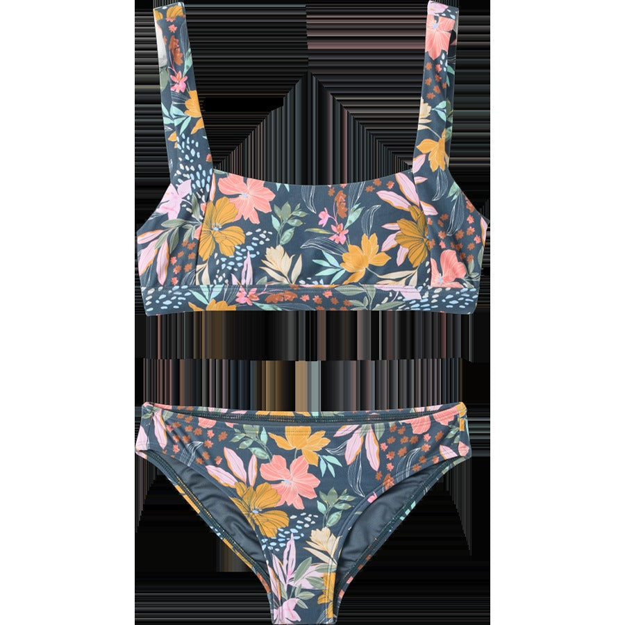 Youth Mila Floral Square Neck Tank Set