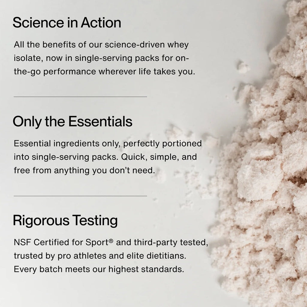 Whey Protein Isolate (Single Serving)