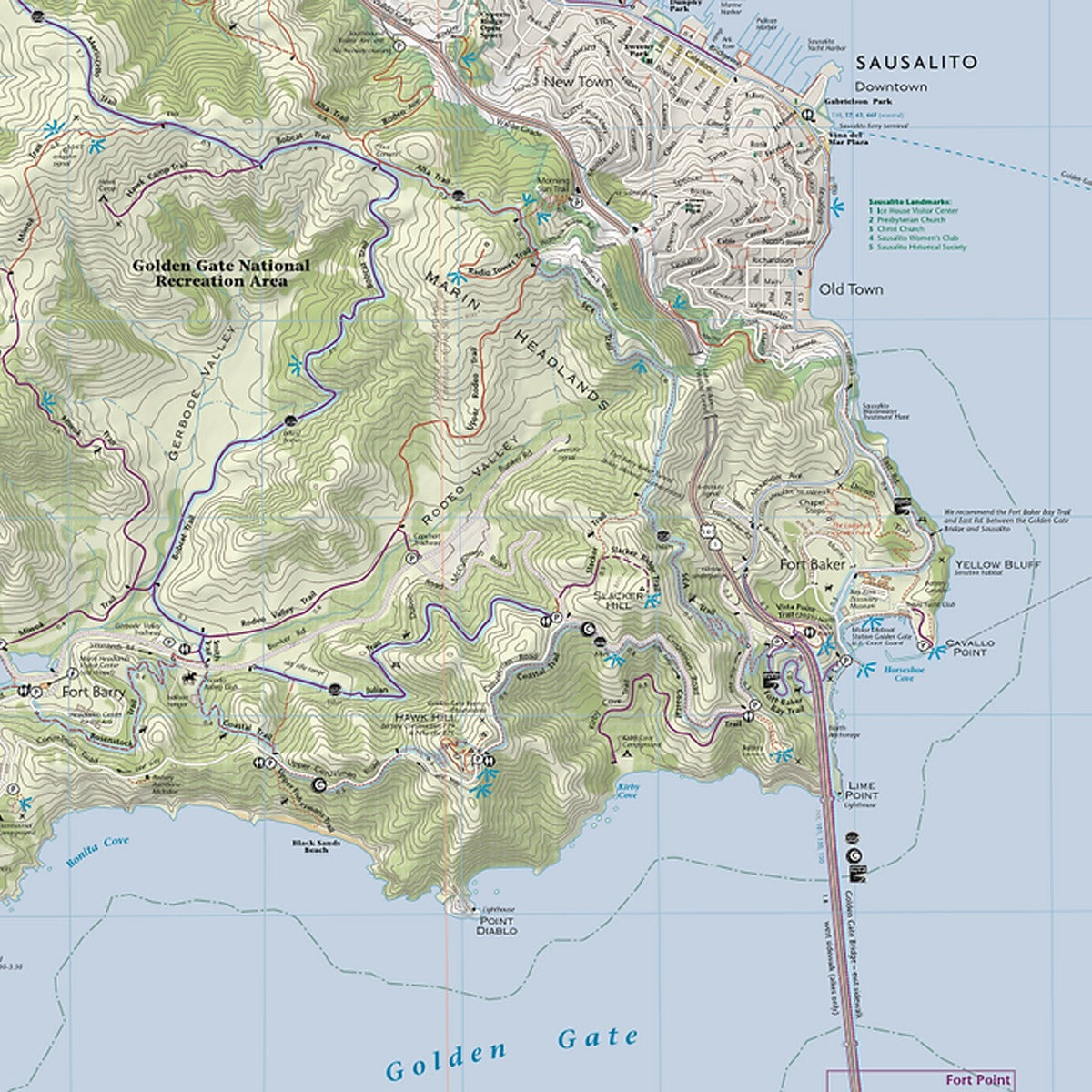 The Walkers Map of San Francisco