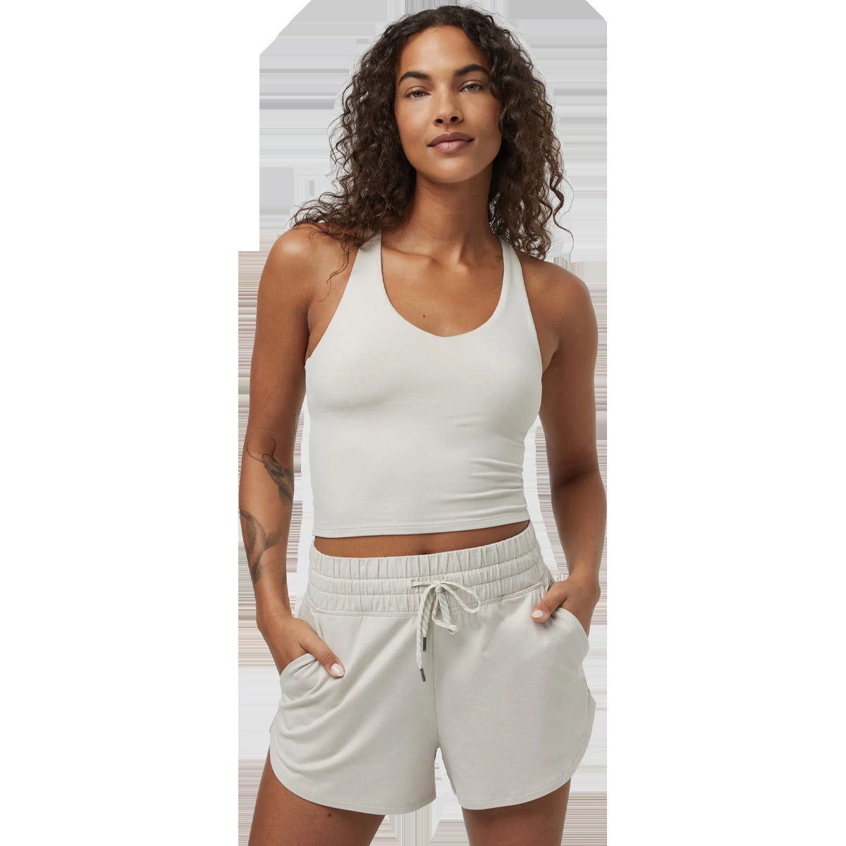 Women's Halo Performance Crop Tank 2.0