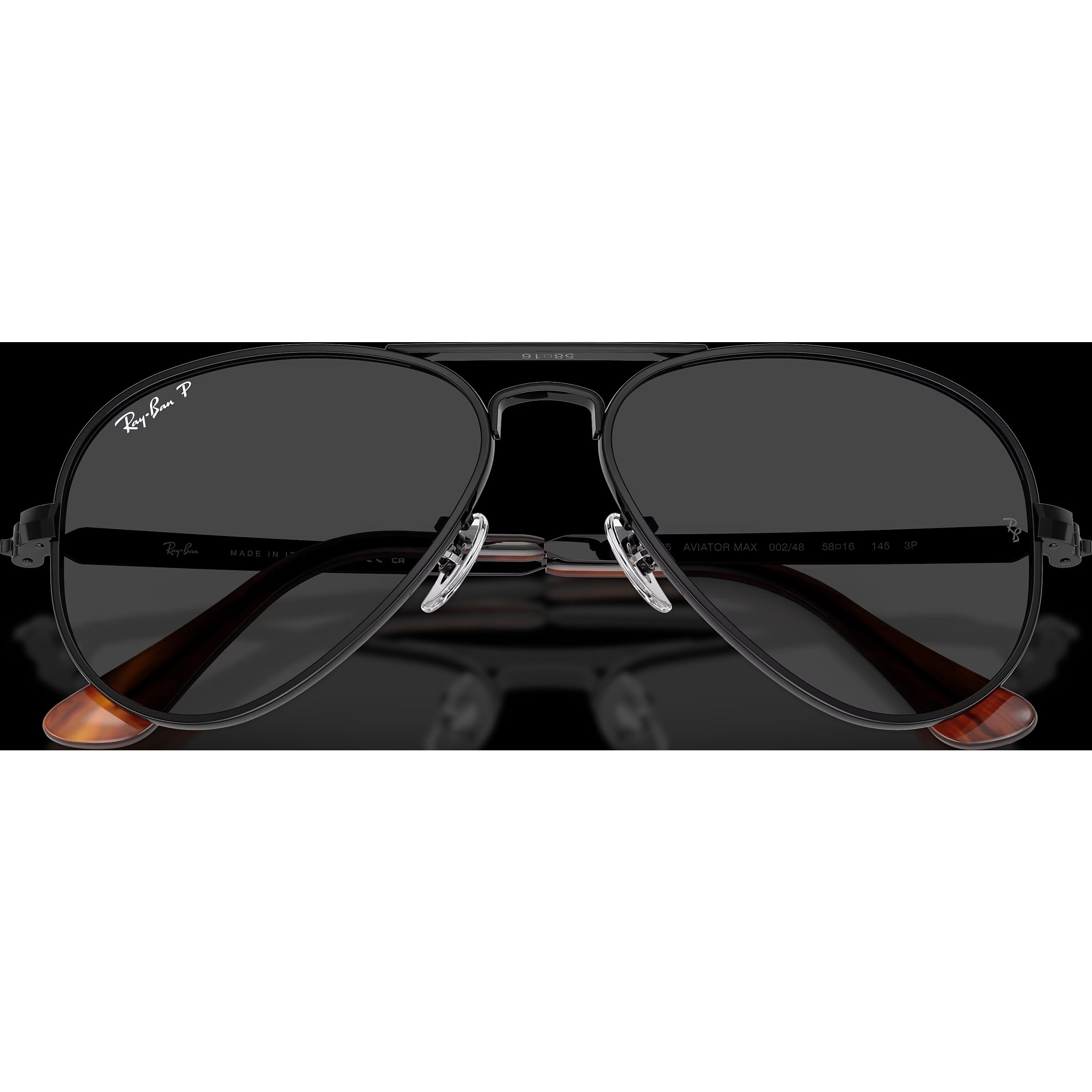 Aviator Max - Black/Black Polarized