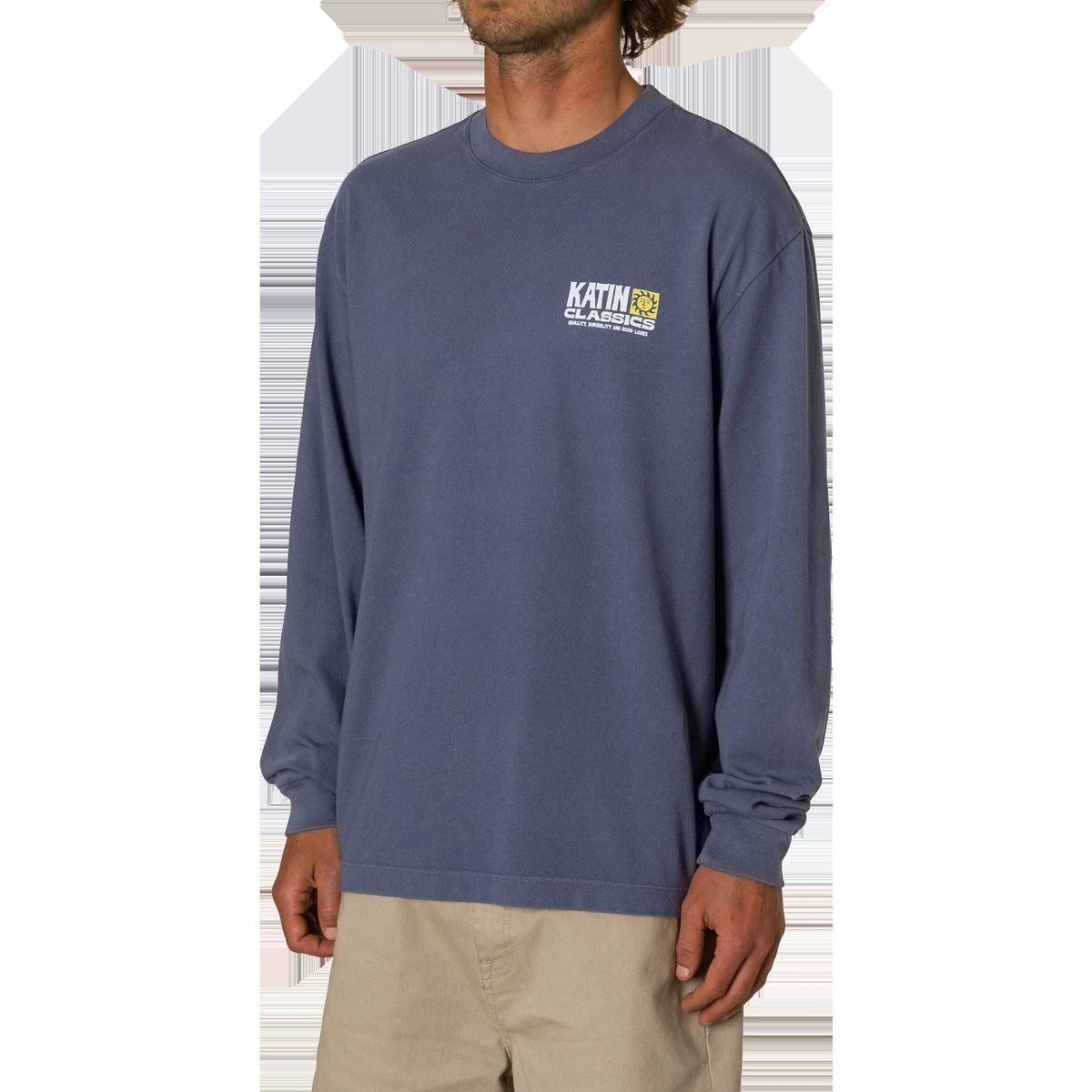 Men's Helios Box Fit Long Sleeve Tee