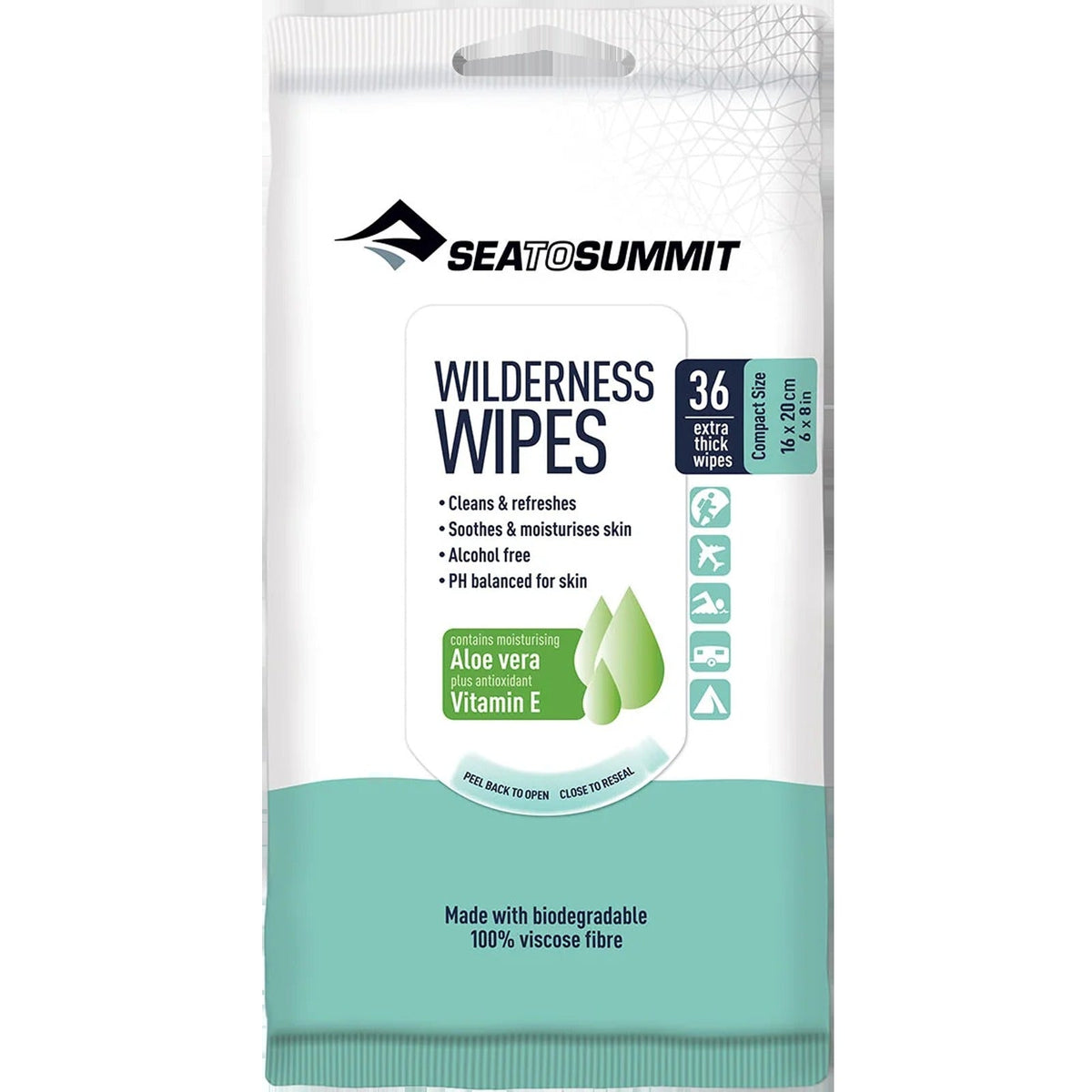 Wilderness Wipes Compact (36 Count)