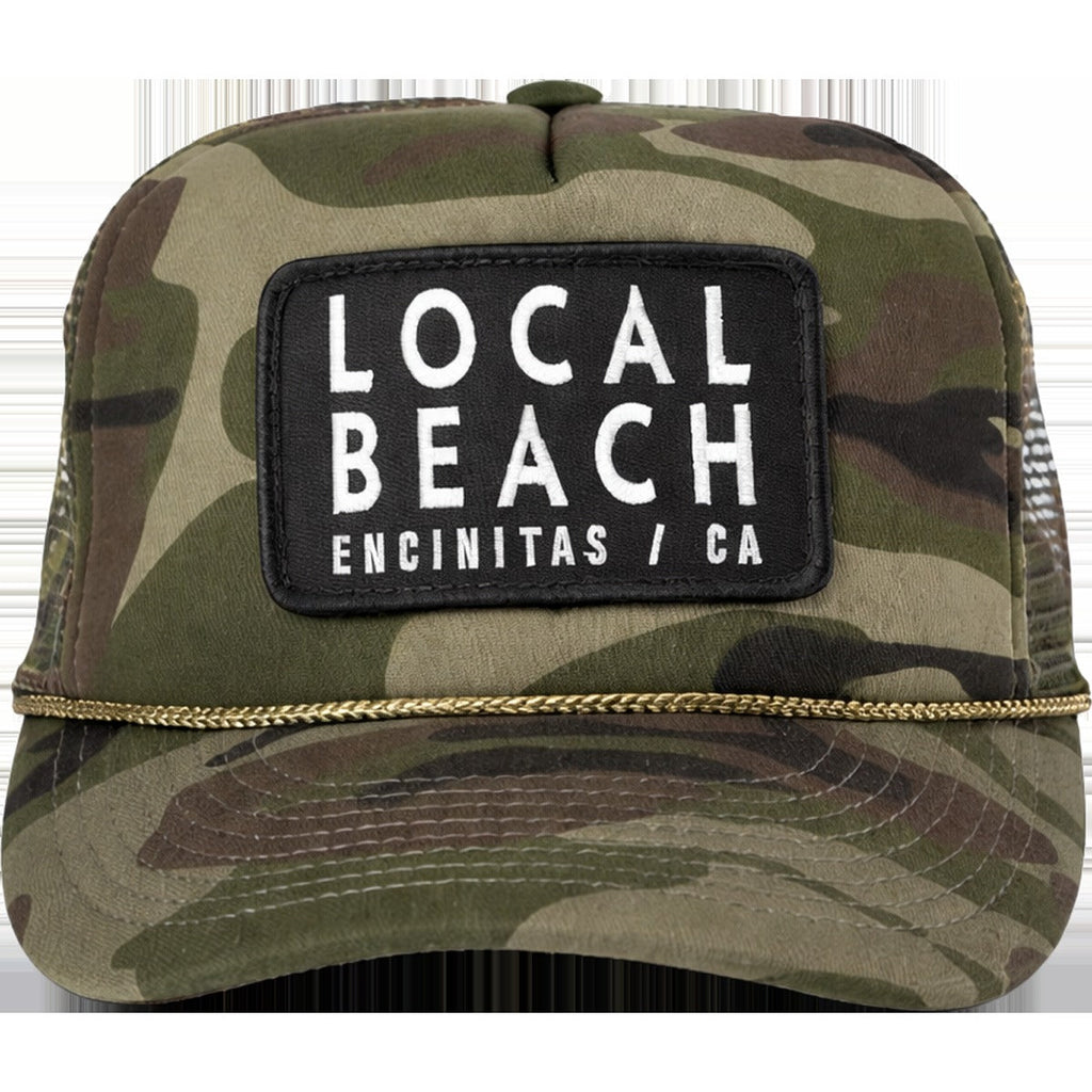 Local Beach Patch Trucker Hat