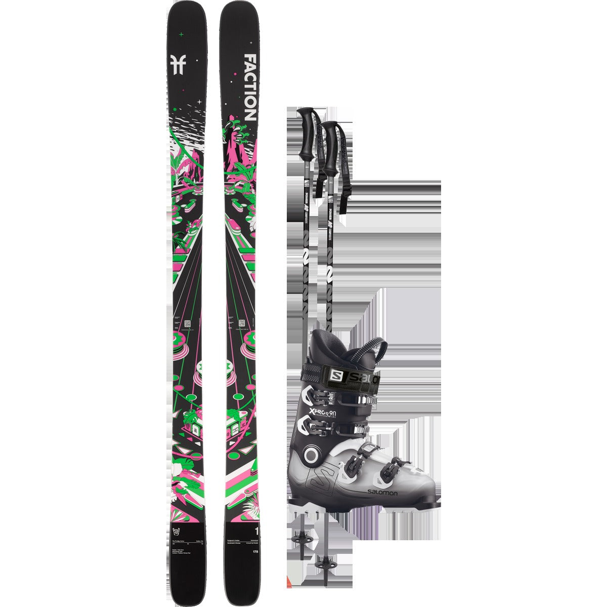 Faction Prodigy 1 Demo Ski Package