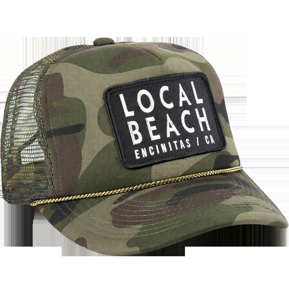Local Beach Patch Trucker Hat