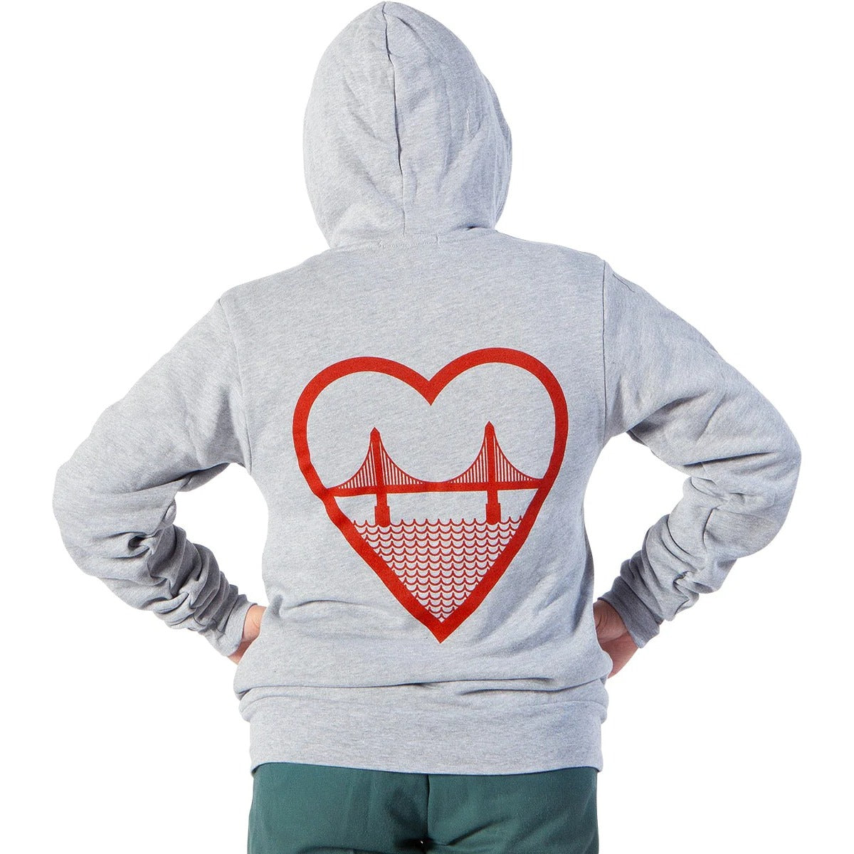 I Heart SF Zip Hoodie
