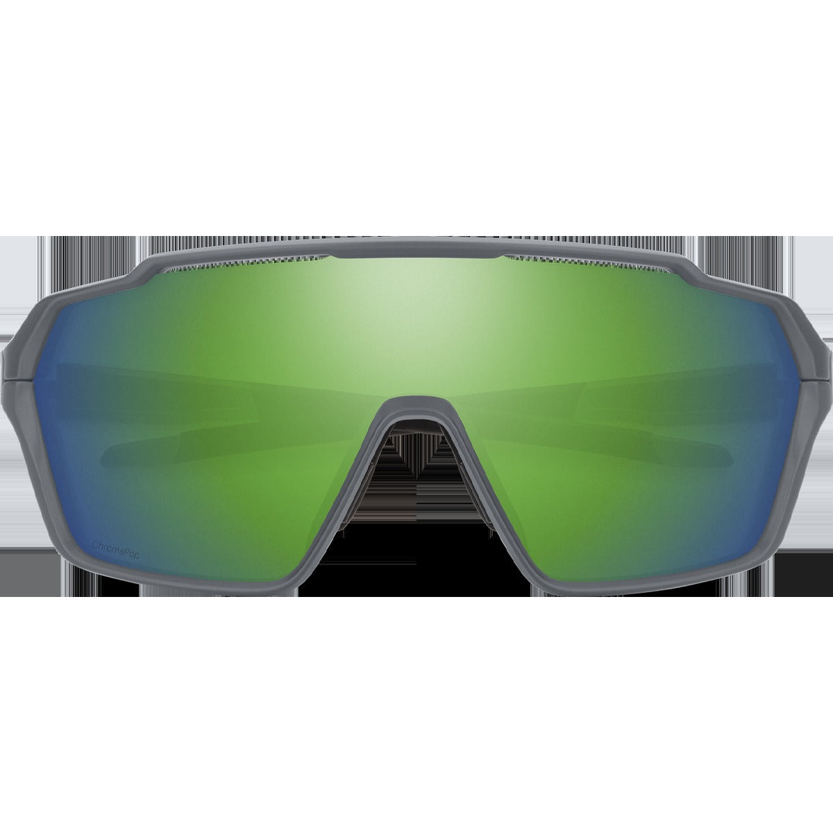 Shift MAG - Matte Cement/ChromaPop Green Mirror Lens