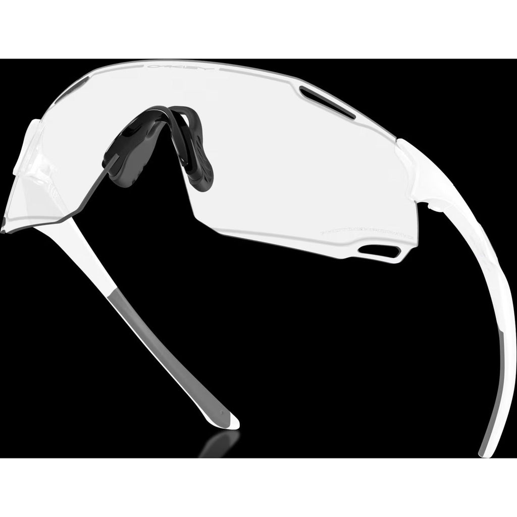 Cybr Dyno - Matte White/Clear to Black Iridium Photochromic