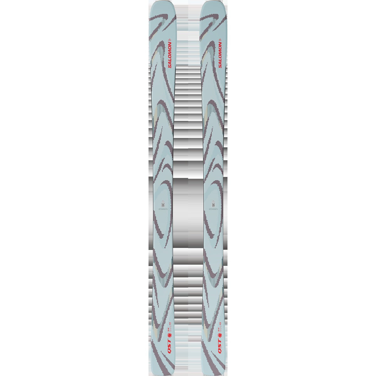 Salomon QST 94 Iced Aqua Demo Ski Package