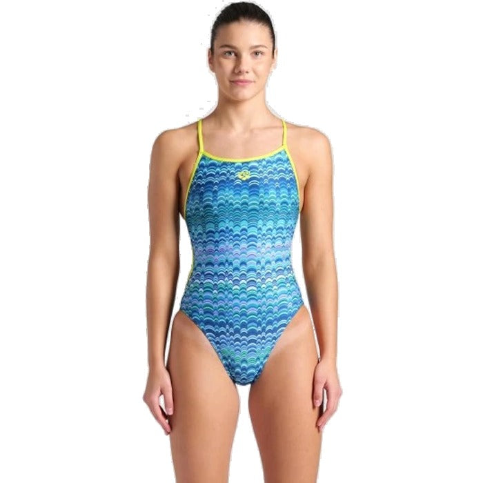 Women's Ondulation Lace Back One Piece
